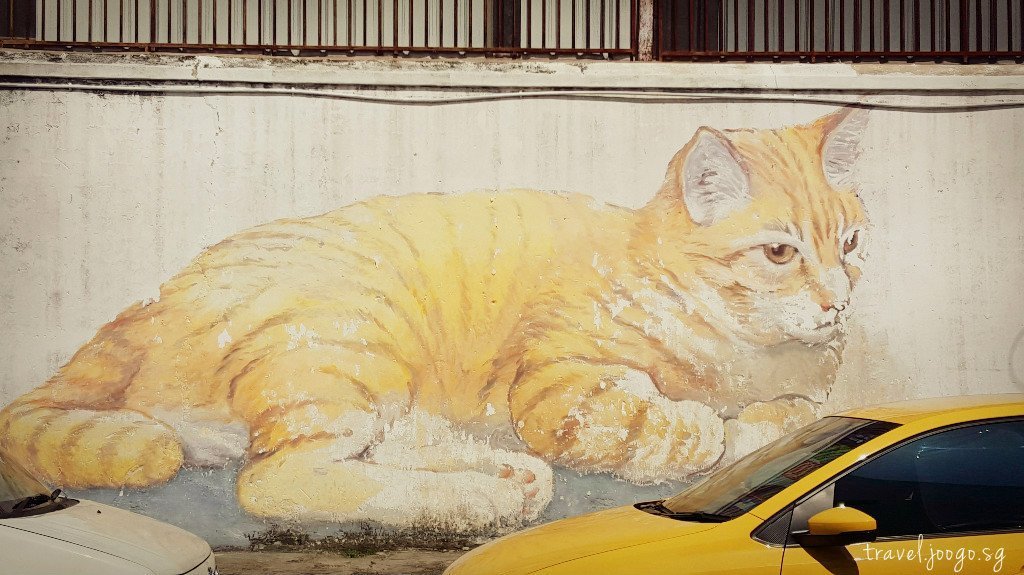 Penang Cat Mural - travel.joogostyle.com